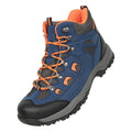 Bright Blue - Front - Mountain Warehouse Mens Adventurer Waterproof Hiking Boots