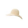 Beige - Lifestyle - Mountain Warehouse Womens-Ladies Straw Wide Brim Sun Hat