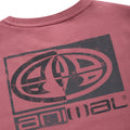 Burgundy - Pack Shot - Animal Mens Jacob Logo T-Shirt