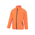 Orange - Back - Mountain Warehouse Childrens-Kids Snowdonia II Fleece Jacket