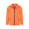 Orange - Lifestyle - Mountain Warehouse Childrens-Kids Snowdonia II Fleece Jacket