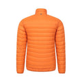 Burnt Orange - Back - Mountain Warehouse Mens Featherweight Jacket