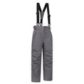 Dark Grey - Lifestyle - Mountain Warehouse Childrens-Kids Falcon Extreme Ski Trousers