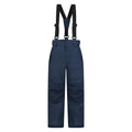 Dark Blue - Front - Mountain Warehouse Childrens-Kids Falcon Extreme Ski Trousers