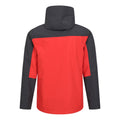 Active Red - Back - Mountain Warehouse Mens Brisk Extreme Waterproof Jacket