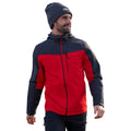 Active Red - Close up - Mountain Warehouse Mens Brisk Extreme Waterproof Jacket