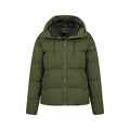 Khaki Green - Pack Shot - Mountain Warehouse Womens-Ladies Cosy Extreme Short Down Jacket