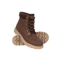 Dark Brown - Front - Mountain Warehouse Womens-Ladies Vienna Waterproof Boots