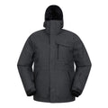 Grey - Front - Mountain Warehouse Mens Comet II Ski Jacket