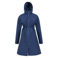 Navy - Close up - Mountain Warehouse Womens-Ladies Malachite 2 in 1 Maternity Parka