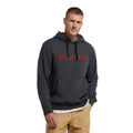 Dark Grey - Side - Animal Mens Rocky Organic Hoodie