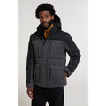 Charcoal - Front - Mountain Warehouse Mens Shock Padded Jacket