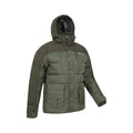 Khaki Green - Lifestyle - Mountain Warehouse Mens Shock Padded Jacket