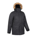 Black - Lifestyle - Mountain Warehouse Mens Gorge II Long Jacket