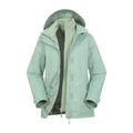 Light Khaki - Front - Mountain Warehouse Womens-Ladies Fell II 3 In 1 Jacket