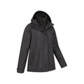 Black - Side - Mountain Warehouse Womens-Ladies Fell II 3 In 1 Jacket