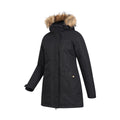 Black - Lifestyle - Mountain Warehouse Womens-Ladies Tarka II Long Padded Jacket