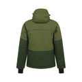 Khaki Green - Back - Mountain Warehouse Mens Interstellar Colour Block Waterproof Ski Jacket