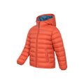 Orange - Side - Mountain Warehouse Childrens-Kids Seasons II Padded Jacket