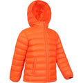 Neon Orange - Side - Mountain Warehouse Childrens-Kids Seasons II Padded Jacket