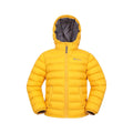 Mustard - Front - Mountain Warehouse Childrens-Kids Seasons II Padded Jacket