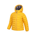 Mustard - Side - Mountain Warehouse Childrens-Kids Seasons II Padded Jacket