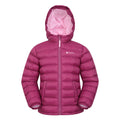 Dark Pink - Front - Mountain Warehouse Childrens-Kids Seasons II Padded Jacket