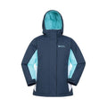 Navy - Front - Mountain Warehouse Childrens-Kids Honey Ski Jacket