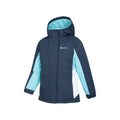 Navy - Side - Mountain Warehouse Childrens-Kids Honey Ski Jacket