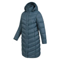 Dark Blue - Side - Mountain Warehouse Womens-Ladies Alexa Padded Jacket