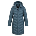 Dark Blue - Pack Shot - Mountain Warehouse Womens-Ladies Alexa Padded Jacket