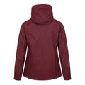 Burgundy - Back - Mountain Warehouse Womens-Ladies Bracken Extreme 3 in 1 Waterproof Jacket