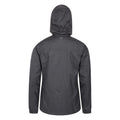 Jet Black - Back - Mountain Warehouse Womens-Ladies Bracken Extreme 3 in 1 Waterproof Jacket