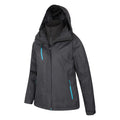 Black - Side - Mountain Warehouse Womens-Ladies Bracken Extreme 3 in 1 Waterproof Jacket