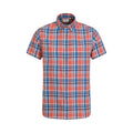 Bright Orange - Front - Mountain Warehouse Mens Weekender Shirt