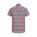 Bright Orange - Back - Mountain Warehouse Mens Weekender Shirt