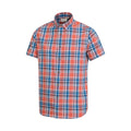 Bright Orange - Side - Mountain Warehouse Mens Weekender Shirt