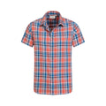 Bright Orange - Pack Shot - Mountain Warehouse Mens Weekender Shirt