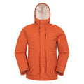 Green - Pack Shot - Mountain Warehouse Mens Coastline Borg Waterproof Jacket