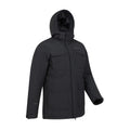 Black - Lifestyle - Mountain Warehouse Mens Concord Extreme Down Long Length Jacket