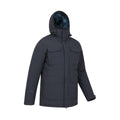 Blue - Lifestyle - Mountain Warehouse Mens Concord Extreme Down Long Length Jacket