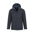 Blue - Pack Shot - Mountain Warehouse Mens Concord Extreme Down Long Length Jacket