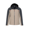 Dark Grey - Pack Shot - Mountain Warehouse Mens 3 Layer Waterproof Jacket