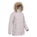 Light Beige - Lifestyle - Mountain Warehouse Womens-Ladies Isla II Long Down Jacket