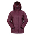 Dark Purple - Front - Mountain Warehouse Womens-Ladies Pakka II Waterproof Jacket