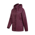 Dark Purple - Side - Mountain Warehouse Womens-Ladies Pakka II Waterproof Jacket