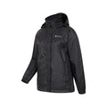 Black - Side - Mountain Warehouse Womens-Ladies Pakka II Waterproof Jacket