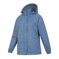 Blue - Side - Mountain Warehouse Womens-Ladies Pakka II Waterproof Jacket