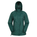 Dark Green - Front - Mountain Warehouse Womens-Ladies Pakka II Waterproof Jacket