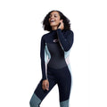 Black - Side - Animal Womens-Ladies Kairi Full Wetsuit